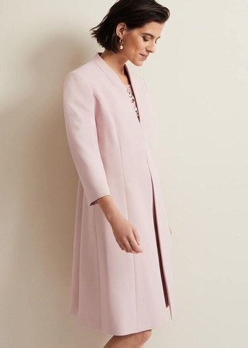 Phase Eight Daisy Tailored Jackets Pink USA | 7416289-YV